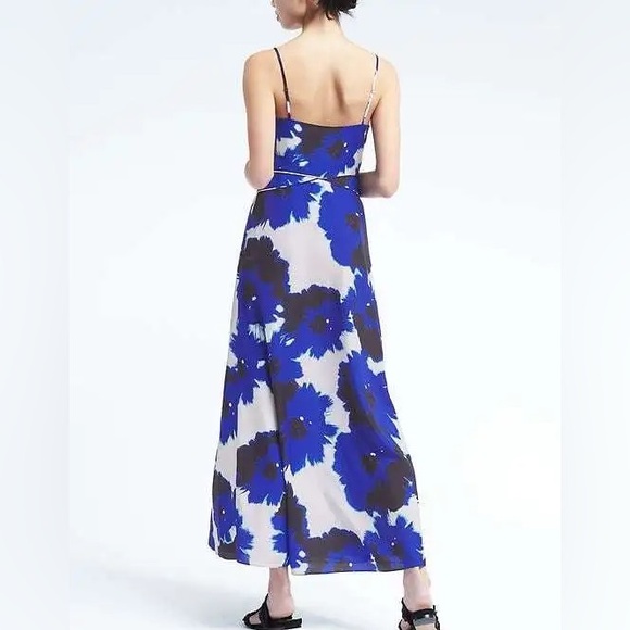 Banana Republic Watercolor Floral Maxi, Size 6 - Picture 2 of 8